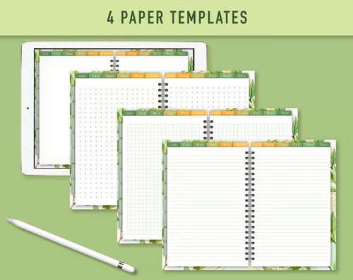 Digital Planner Goodnotes - Green
