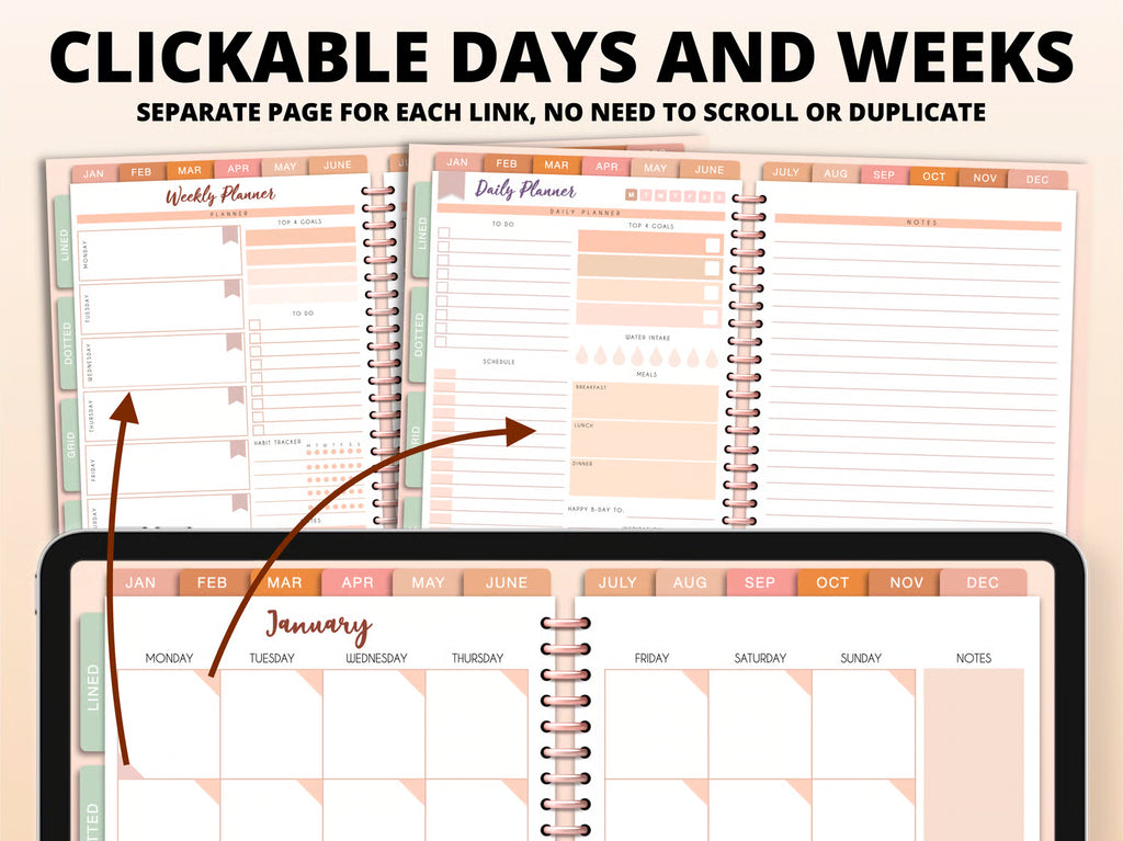 Digital Planner Undated