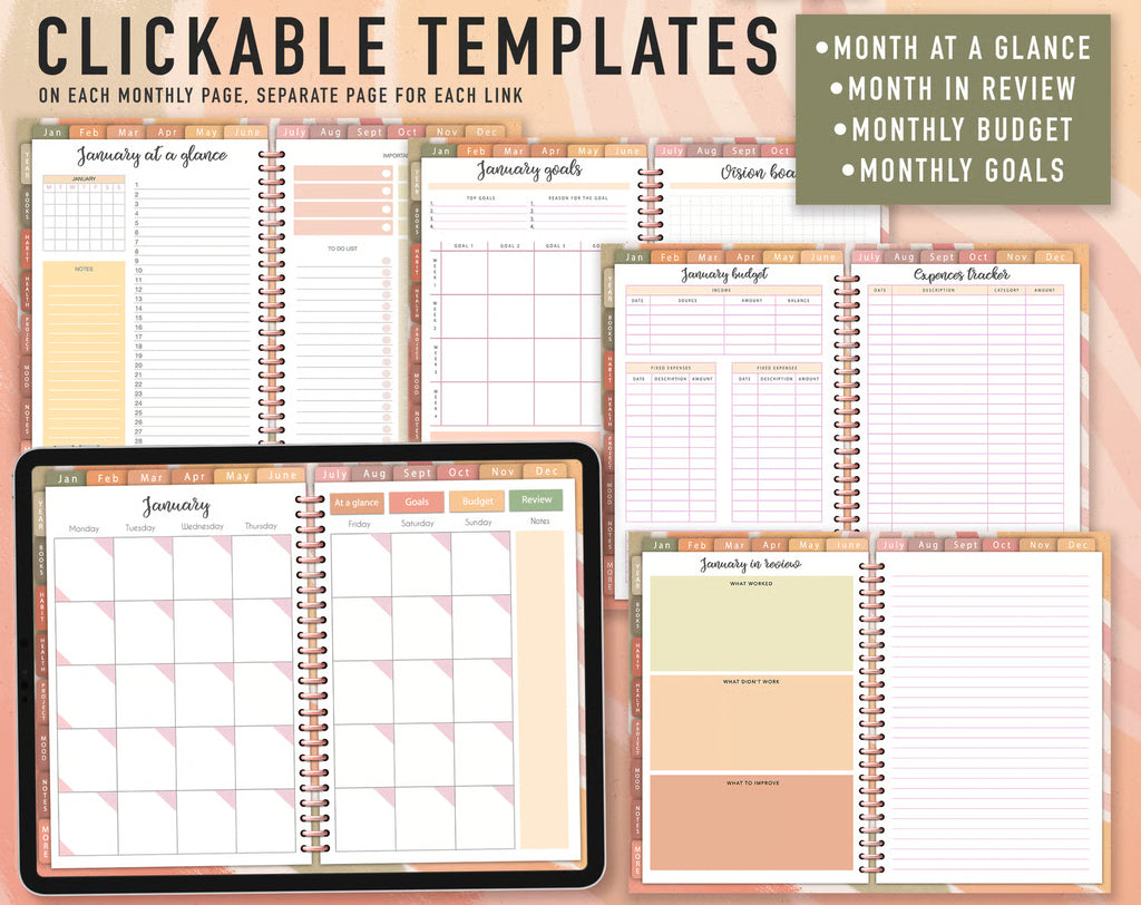 Goodnotes Digital Planner Template