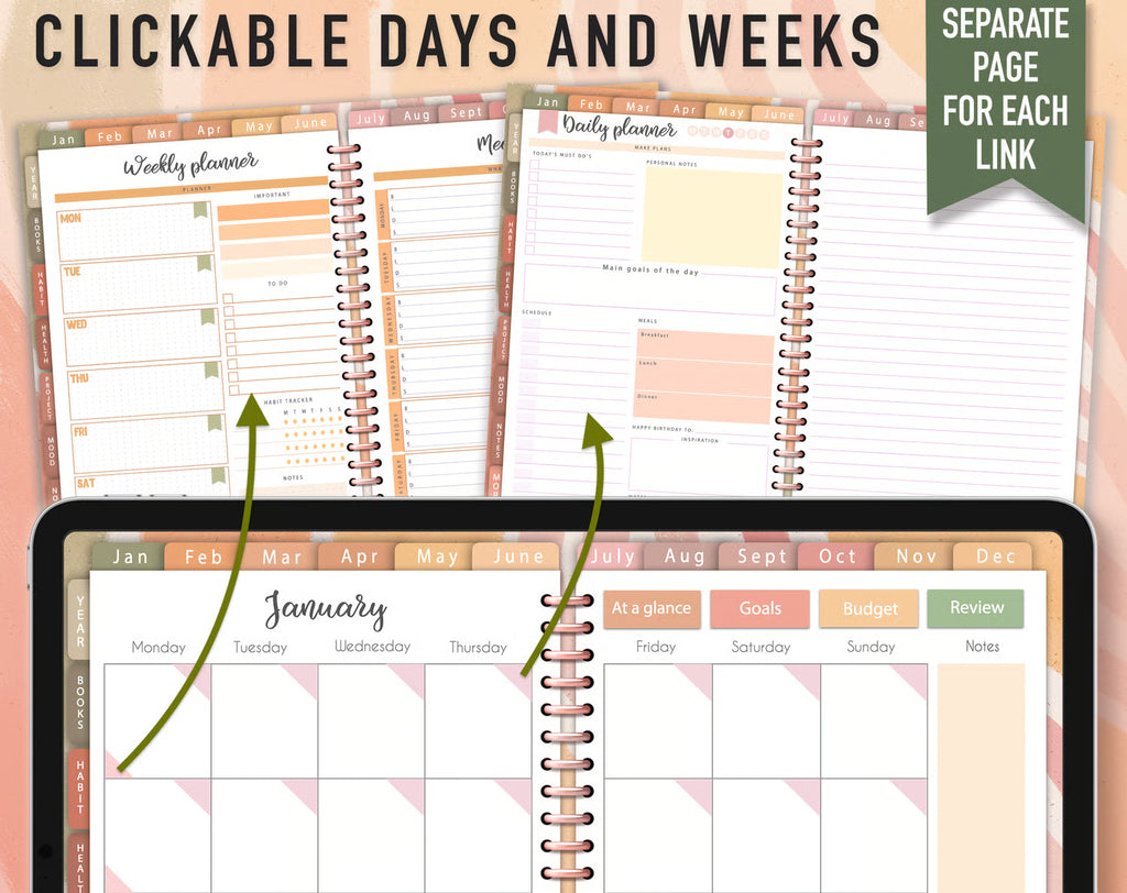 Goodnotes Digital Planner Template